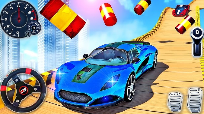 GT Cars Mega Ramps